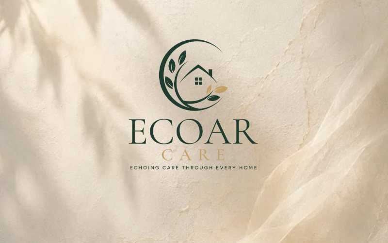 ECOAR Care logo on a natural backdrop