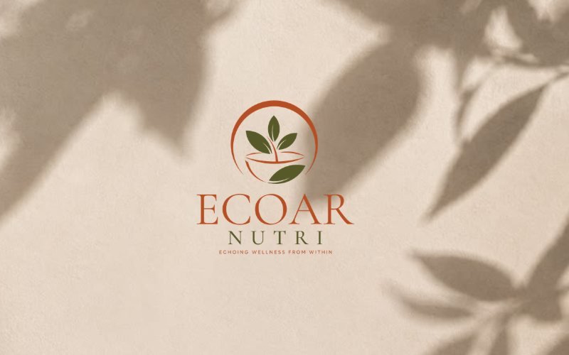 ECOAR Nutri logo on a natural backdrop